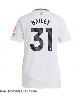 Aston Villa Leon Bailey #31 Tricou Fotbal Replică 2024-25 Femei Deplasare